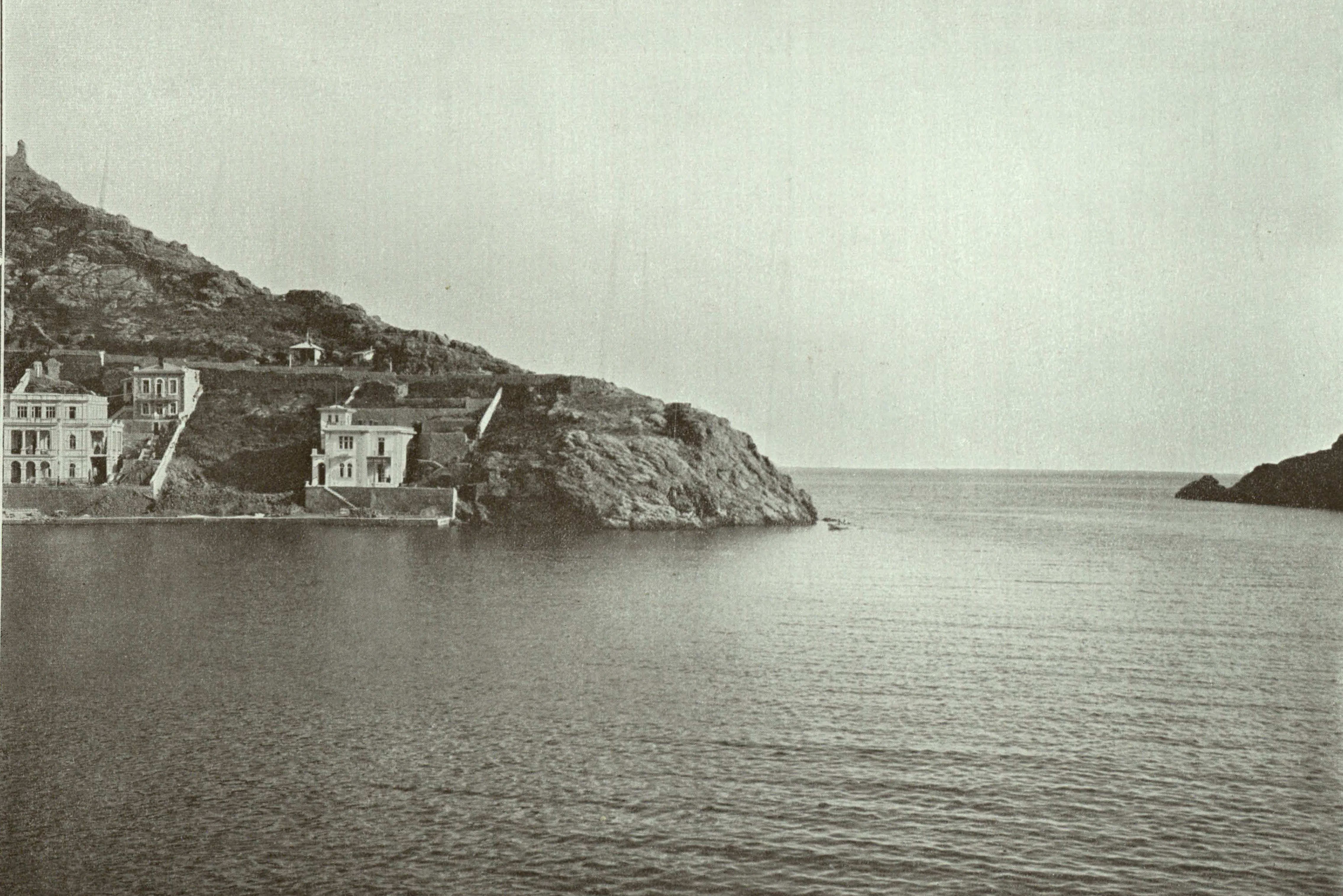 Entrance of Balaclava Bay. Photographs by Vladislav Klembovsky/Album BATTLEFIELDS OF THE CRIMEAN CAMPAIGN 1854-1855/courtesy of the State Historic Public Library of Russia