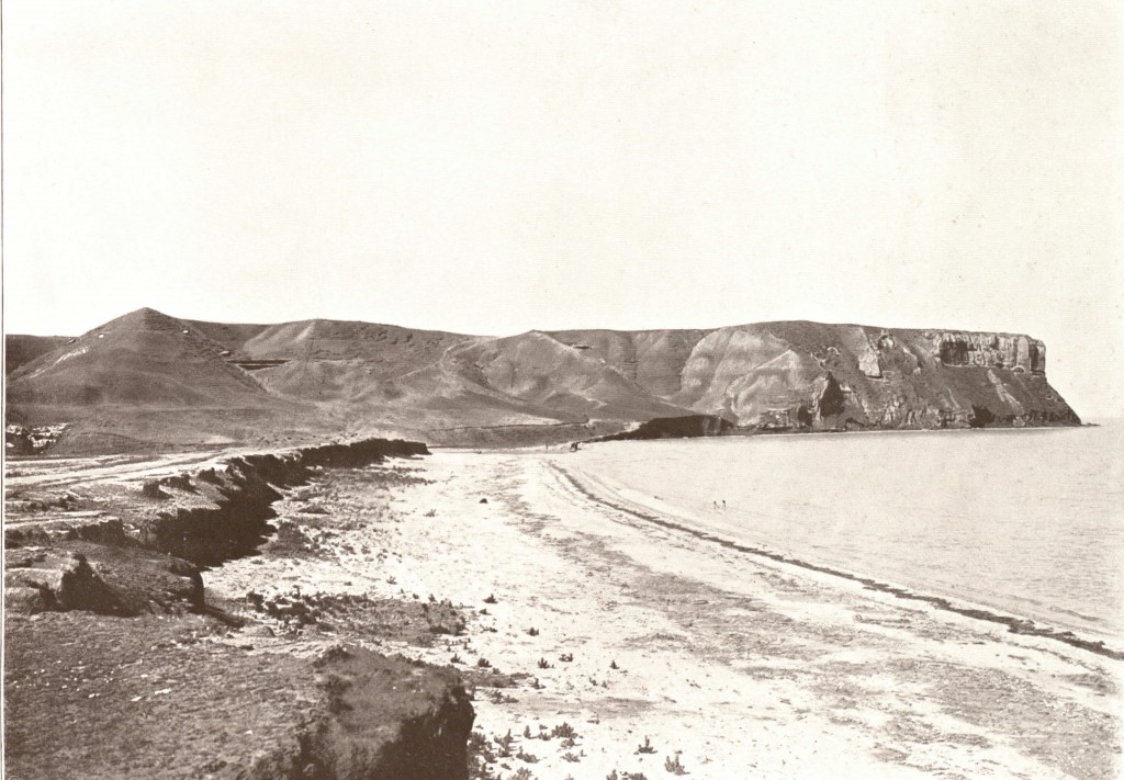 Ford near mouth of Alma River and path, used by Bouat brigade from Bosquet division. Photographs by Colonel Vladislav Klembovsky/Album BATTLEFIELDS OF THE CRIMEAN CAMPAIGN 1854-1855/courtesy of the State Historic Public Library of Russia