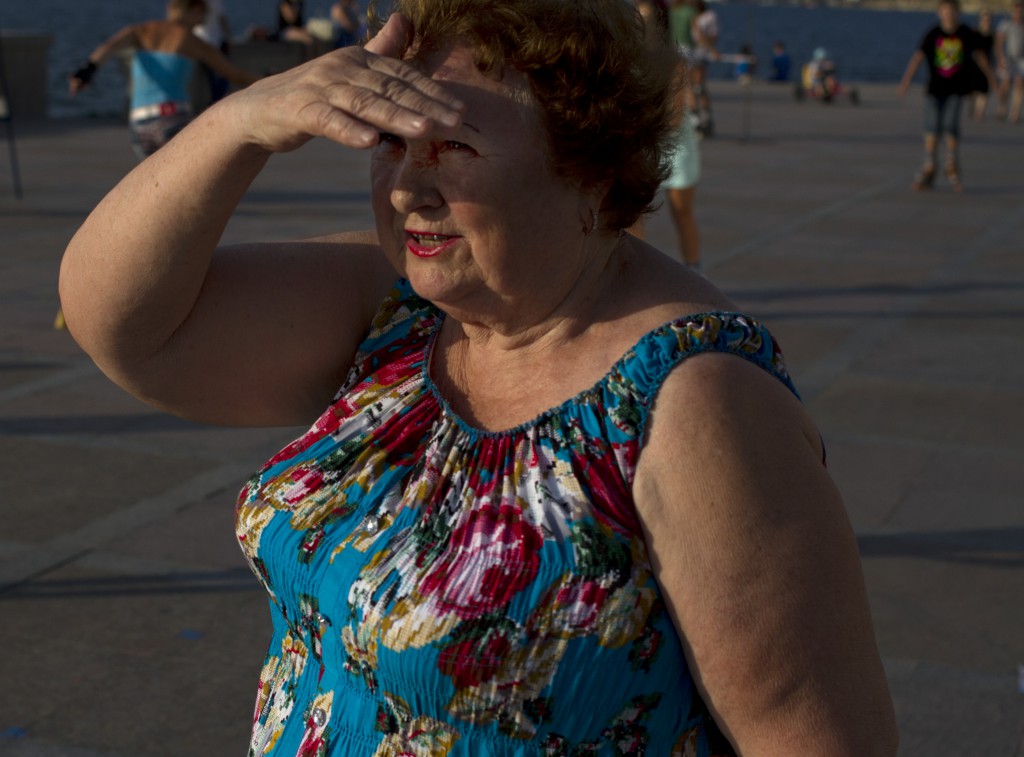 Kornilova Embarkment in Sevastopol.  Crimea 01.08.2014
